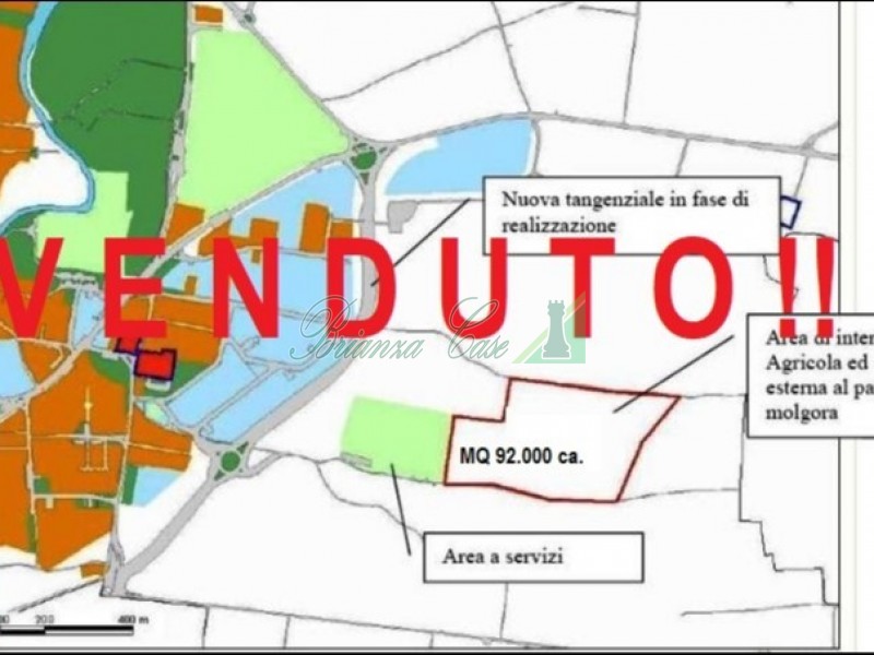 VIMERCATE TERRENO AGRICOLO MQ 92.000