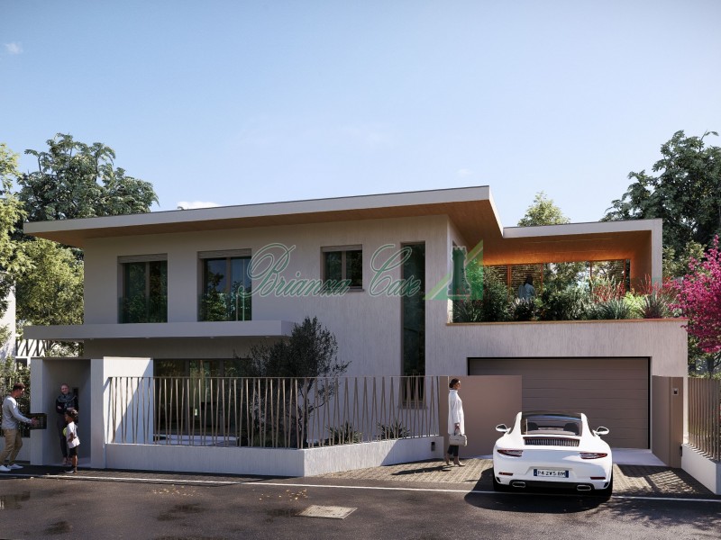 USMATE VELATE VILLA SINGOLA CON PISCINA DI NUOVA COSTRUZIONE IN CLASSE A